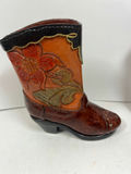 Three cowboy boots and a boot-shaped glass mug - thumbnail 2 of 5