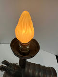 Antique train locomotive lamp - Missing Glass - 16" Tall - thumbnail 3 of 6