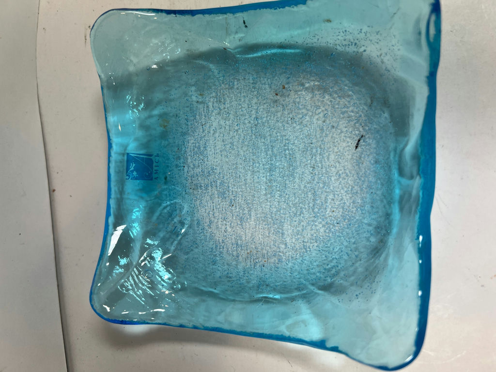 Blue and Green Square Glass Dishes - image 3 of 5