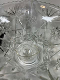Anchor Hocking Early American Prescut Punch Bowl Set with 12 Cups - thumbnail 2 of 9