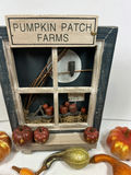 Rustic Pumpkin Patch Farms Miniature Display with Pumpkins and Gourds - thumbnail 2 of 4
