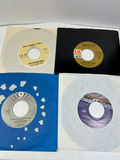 Collection of 60 vintage vinyl 45's records and a metal storage box - thumbnail 14 of 17