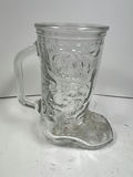 Three cowboy boots and a boot-shaped glass mug - thumbnail 4 of 5