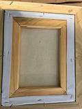 Framed desert adobe ruin painting 12 X 10 - thumbnail 4 of 4