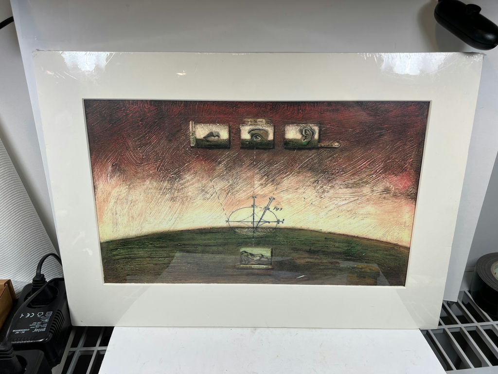 Shuck the Pretense – Ted Loder framed digital print 19 x 13 - image 1 of 5