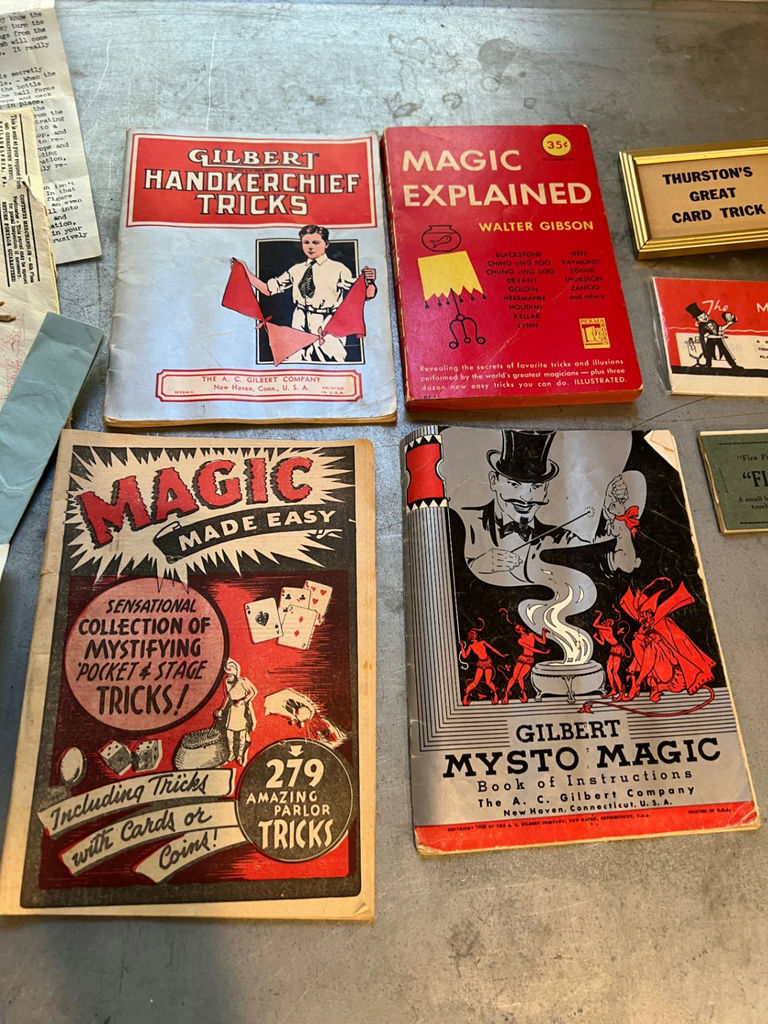 HUGE Vintage magic tricks and props collection - MOSTLY BY GILBERT - image 13 of 15