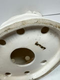 White ceramic dancing figure sculpture - thumbnail 4 of 5