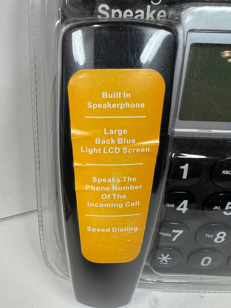 Vivitar Talking Caller ID Speaker Phone in packaging - image 3 of 6
