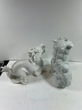 Dragon and Foo Dog ceramic figurines - thumbnail 5 of 7
