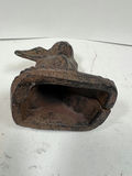 ANTIQUE Rusty cast-iron bird sculpture - thumbnail 4 of 4