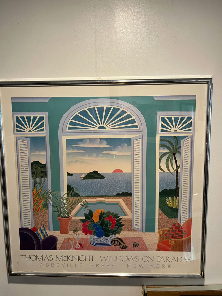 Thomas McKnight Windows on Paradise 28" X 28" - image 1 of 6