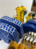 Hand-painted NOAH'S ARK wooden toy animals and shapes - thumbnail 4 of 4