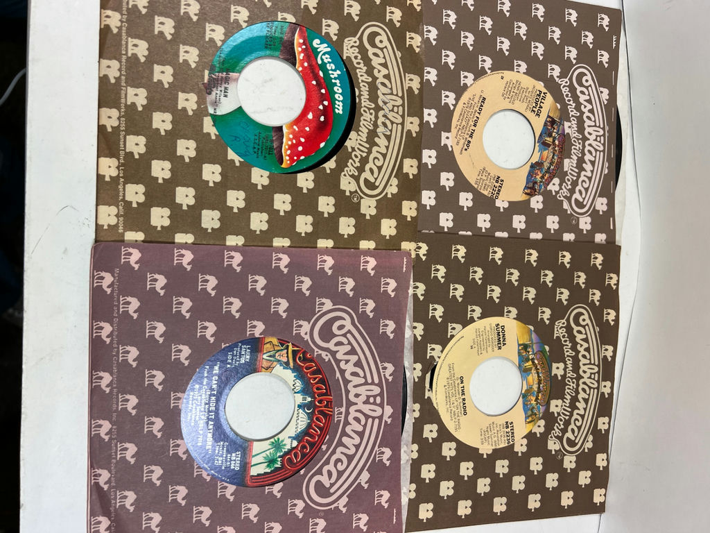 Vintage Lot of 66 45's 7-Inch Vinyl Records and Sleeves Collection - image 13 of 20