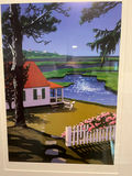 Marsh View coastal cottage print (framed) 27" x 20" - thumbnail 2 of 7