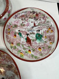 Set of Japanese decorative porcelain plates and bowl - thumbnail 4 of 7