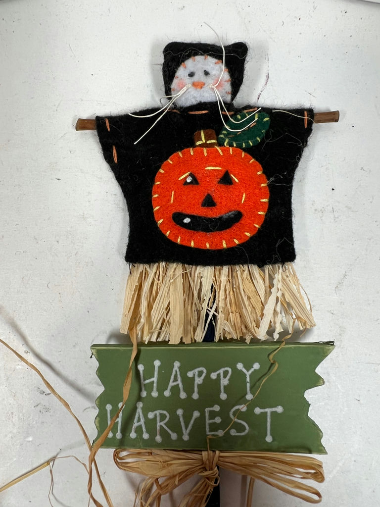 Three Autumn/Halloween Hanging Scarecrow Decorations - image 3 of 4