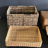 Assorted wicker baskets and a picnic hamper - thumbnail 2 of 4