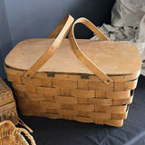 Assorted wicker baskets and a picnic hamper - thumbnail 4 of 4