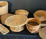 Assorted woven baskets collection - thumbnail 3 of 8