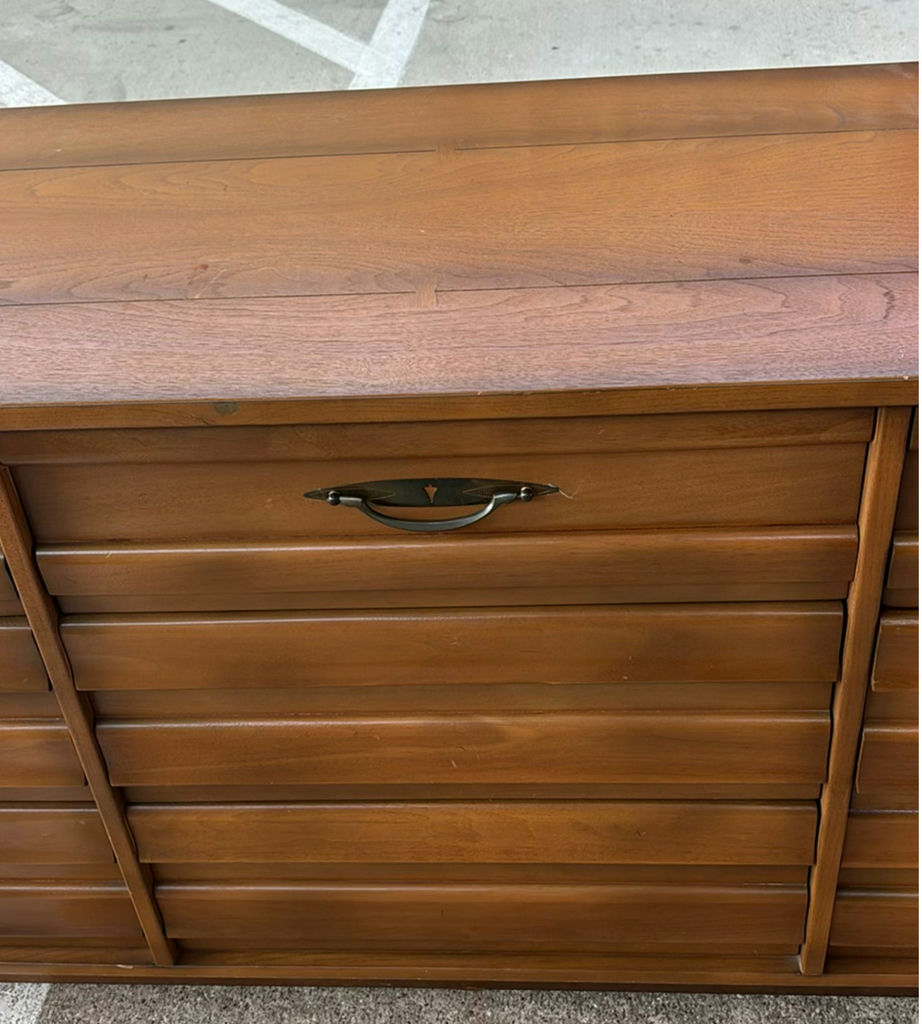 Wooden Three-Drawer Dresser - image 3 of 10
