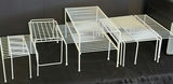 Plastic 3-Drawer Storage Cabinet, Wooden Tray, and White Wire Nesting Tables - thumbnail 3 of 3