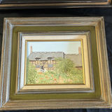 Pair of Ruth Shirley framed cottage paintings - thumbnail 2 of 4