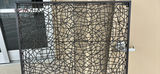 Wooden Tripod Floor Lamp Base and Metal Wall Art Panel - thumbnail 6 of 7