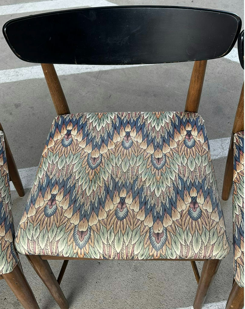 Six Wooden Dining Chairs - image 5 of 7