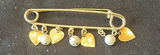 Assorted Costume Jewelry Pins and Brooches - thumbnail 5 of 6
