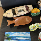 Assorted nautical and tropical decor with small household items - thumbnail 2 of 7