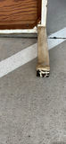 Square Wooden Coffee Table with Green Inset Top - thumbnail 6 of 7