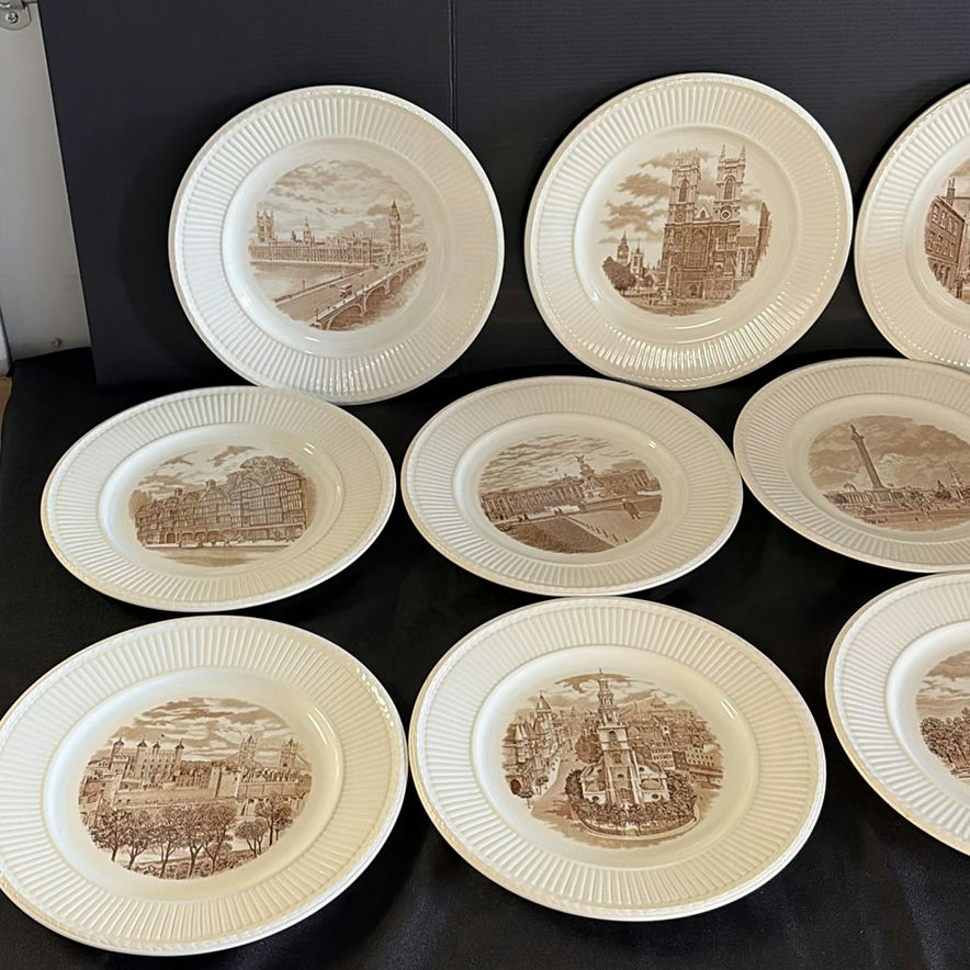 Wedgwood Old London Views plates set, 1941 - image 2 of 13