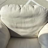 Cream Upholstered Swivel Armchair - thumbnail 2 of 7