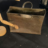 Assorted vintage books, a wooden mannequin, and a metal tote - thumbnail 5 of 5
