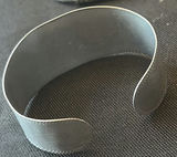 Longhorn bull head pendant necklace and engraved cuff bracelet - thumbnail 4 of 4