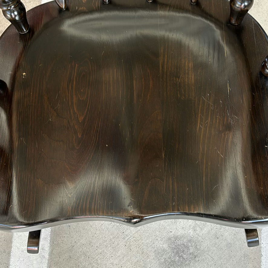 Wooden Rocking Armchair - image 3 of 6