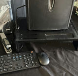 Canon printer with keyboard, mouse, shredder, stapler, and Acer boxed item - thumbnail 5 of 6