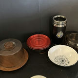 Blender with stacked dinnerware and assorted kitchenware - thumbnail 7 of 10