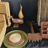 Assorted Woven Baskets and Wooden Decorative Items - thumbnail 3 of 8