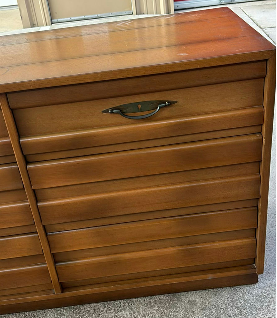 Wooden Three-Drawer Dresser - image 4 of 10