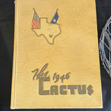 The Cactus yearbooks (1946 and 1947) with round wire basket and red padded handles - thumbnail 4 of 7