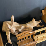 Assorted vintage wooden miniatures, boxes, and metal decor - thumbnail 4 of 7