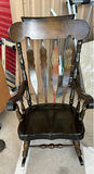 Wooden Rocking Armchair - thumbnail 1 of 6