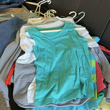 Assorted casual clothing items (denim, tees, and tops) - thumbnail 7 of 9