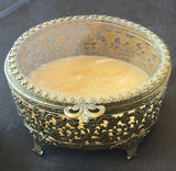 ornate jewelry boxes and shell-shaped Lenox dish - thumbnail 3 of 7