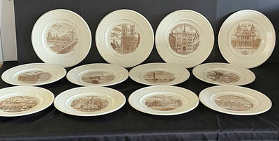 Wedgwood Old London Views plates set, 1941 - Image 1 of 13