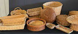Assorted woven baskets collection - thumbnail 8 of 8