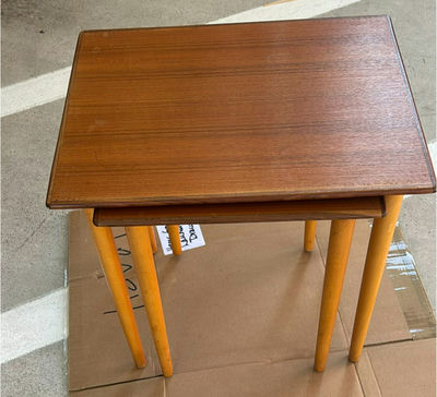 Set of Wooden Nesting Tables - Image 1 of 9