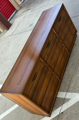 Wooden Three-Drawer Dresser - Image 1 of 10