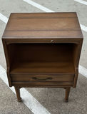Wooden Bookshelf with Drawers and Wooden Nightstand - thumbnail 5 of 9